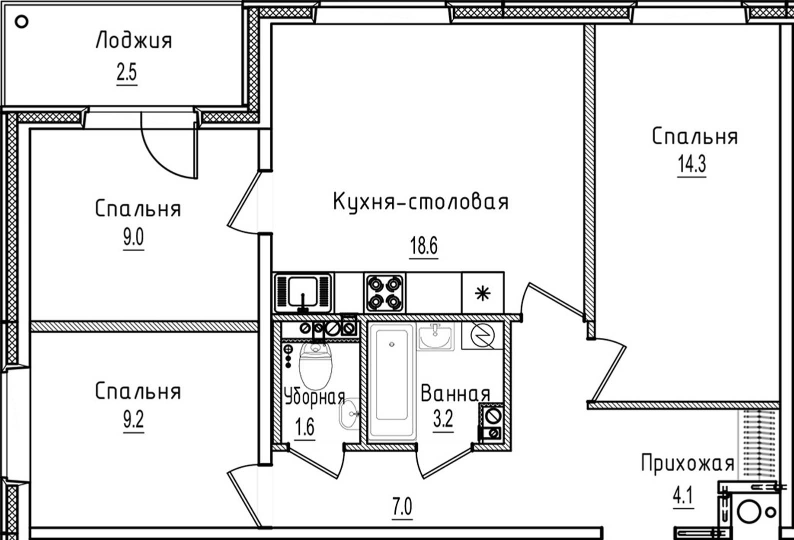 Фото планировки (увеличенное)