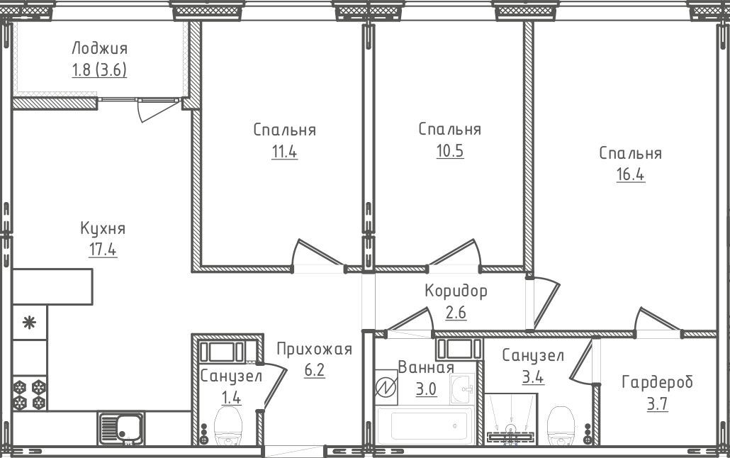 Квартира №91
