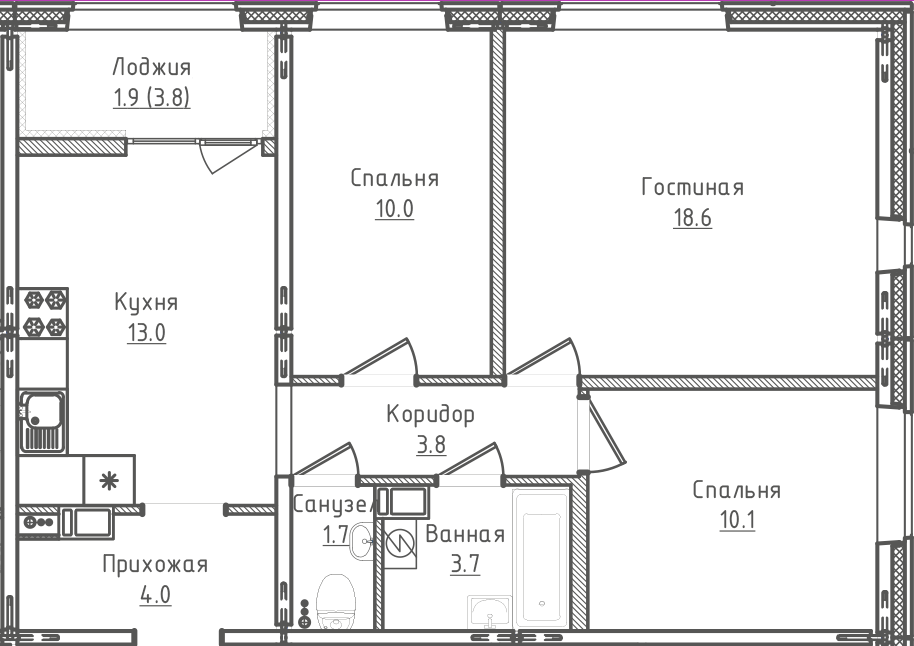 Квартира №72