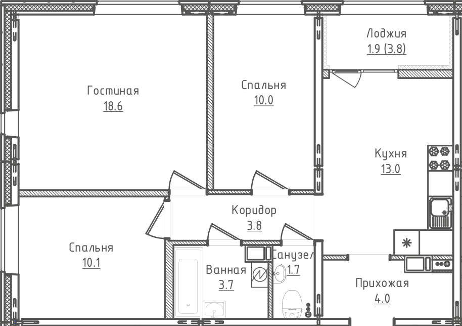 Квартира №159