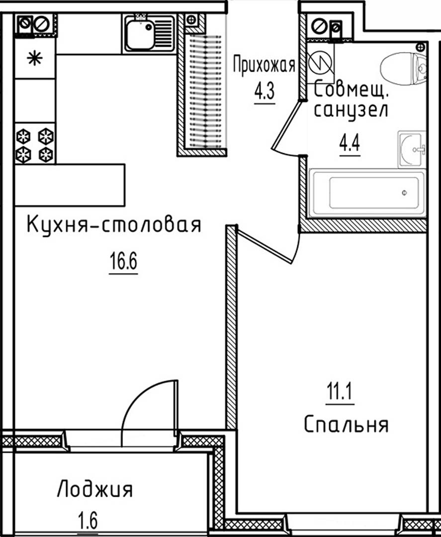 1-комн.