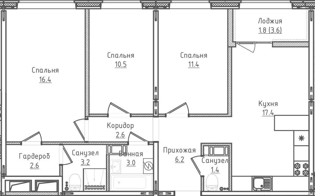 Квартира №70